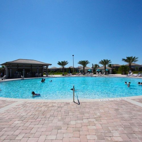 Second Large resort pool