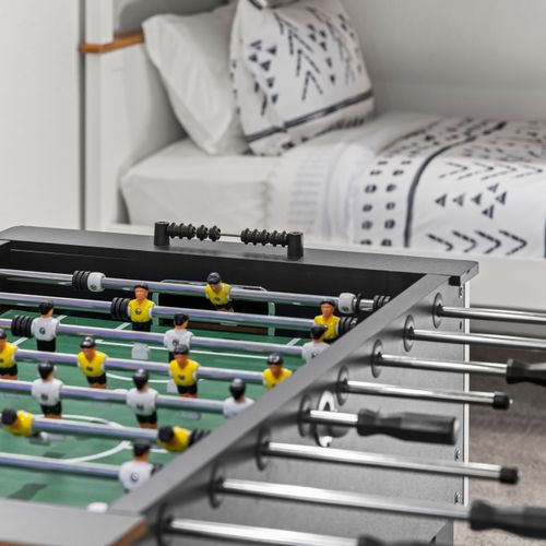Bring on the foosball fun for all ages and skill levels.