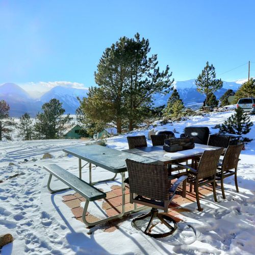 Embrace mountain magic at the bear den—adventure and serenity just steps from twin lakes' stunning vistas!