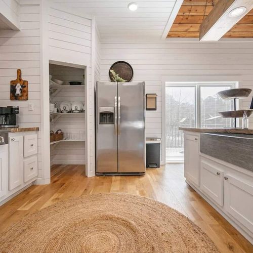 Stainless steel appliances!