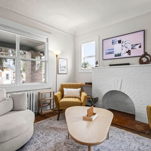 A warm lounge spot ready for lively game nights and casual fun.