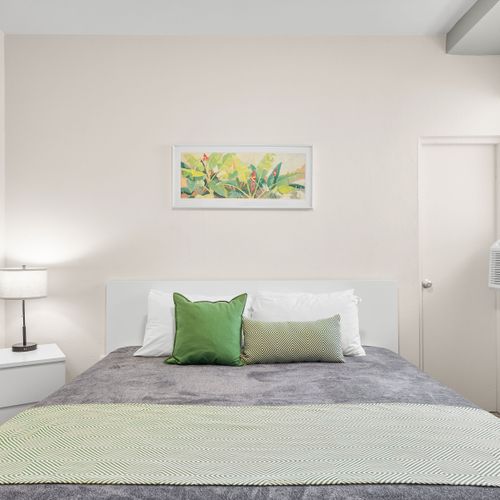 Every detail in this room is curated for your convenience and comfort. Discover a well-organized space with ample storage, ensuring a hassle-free stay.