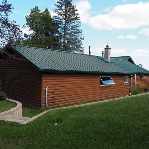Exterior:  the side of the house