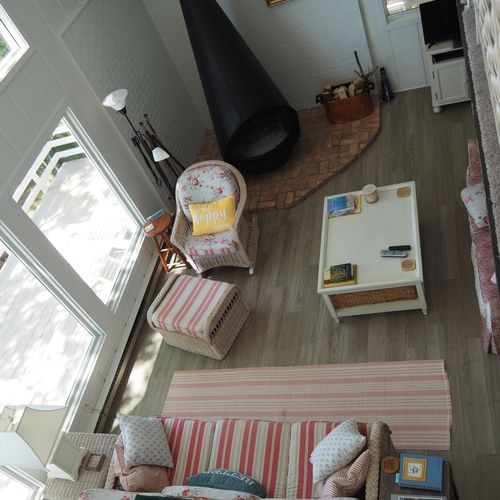Living room (looking from balcony)