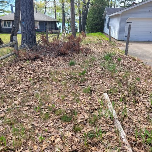 Exterior:  the pathway for private lake access to van etten lake