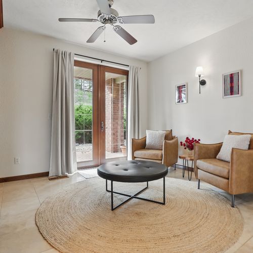 Relax, recharge and repeat in the spacious master bedroom suite.