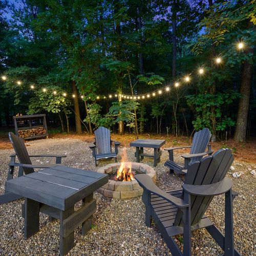 The fire pit!