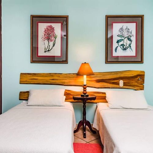 Guest bedroom with 2 twin beds