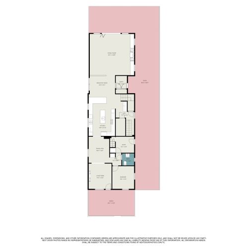 Main floor layout