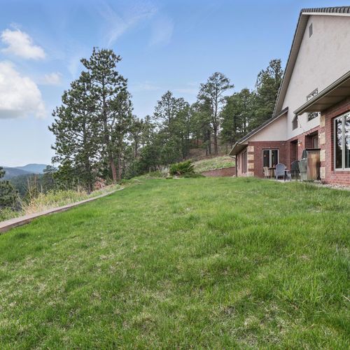 Stretch out under the pines and relax in nature.