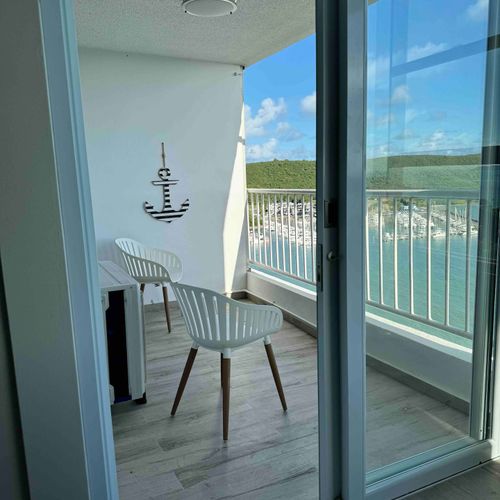 Your Private Oasis Awaits: Start your day with breathtaking views from this serene private balcony, perfect for morning coffee or evening cocktails.