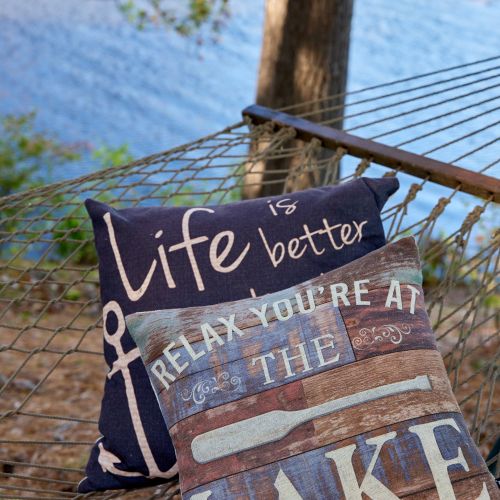 Easy, slow-moving lake life awaits.