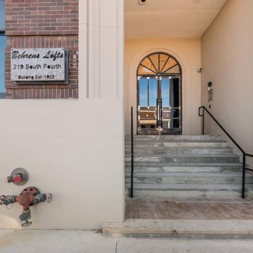 Front entrance to Condo building
