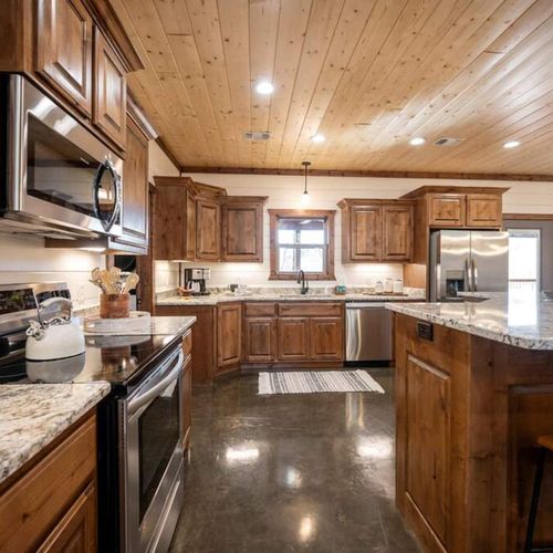 Fully equipped kitchen!