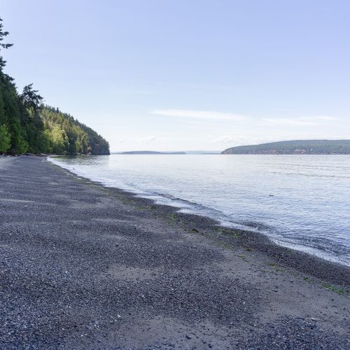 Shell hunting and marine life are abundant with seals, eagles, porpoise and the occasional whale passing through.