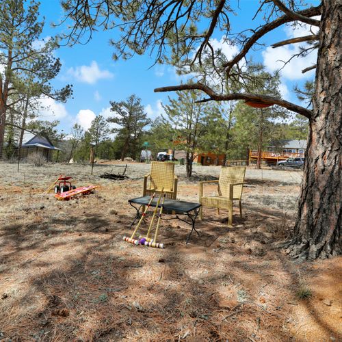Sip coffee or wine outdoors—your personal forest escape awaits.