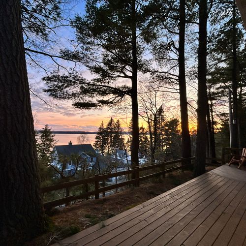 OVERVIEW:  Sunset on Crystal Lake