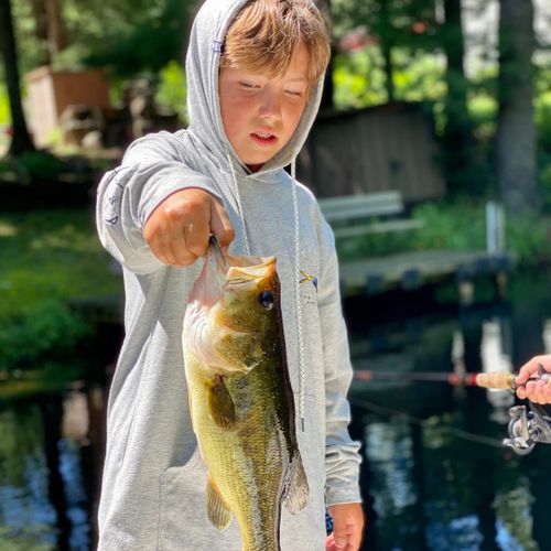 Area attractions:  fishing on manistee lake