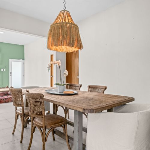 A perfect spot for a delicious meal or work session.