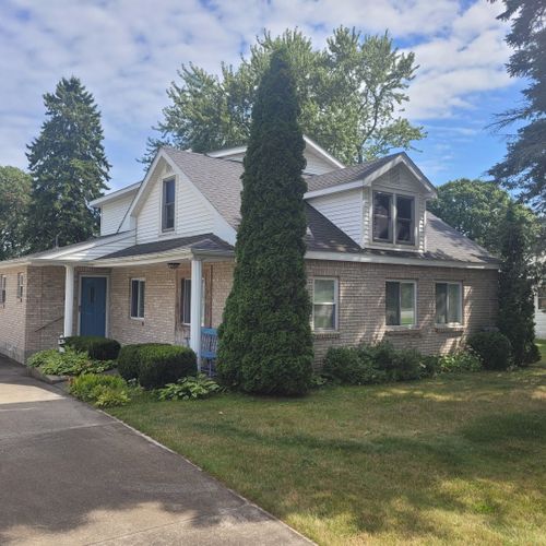 Overall:  another view of the larger house.