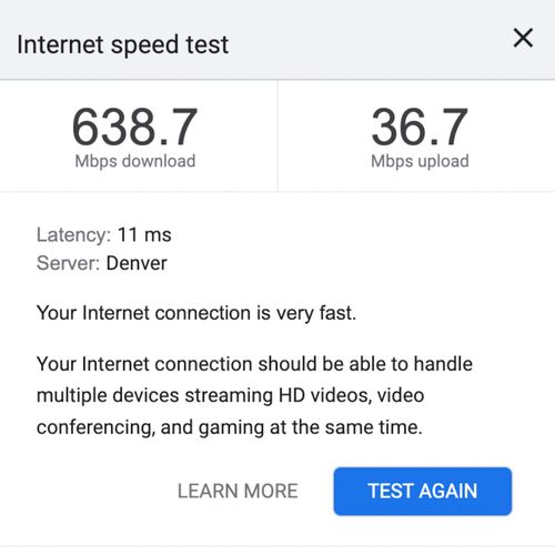 Say goodbye to slow wi-fi and hello to lightning-fast speeds for the ultimate streaming experience.