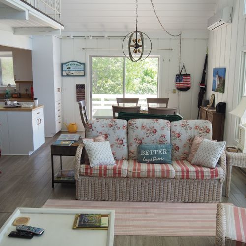 Living and dining room