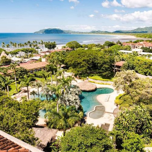 A breathtaking view of the Costa Rican coast right from your balcony.