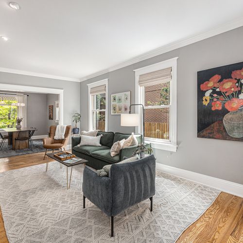 Elegant living room with cozy fireplace—perfect for chilly evenings