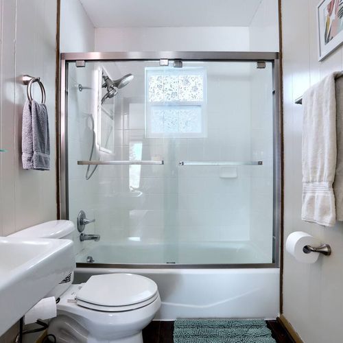 Toiletries and towels are provided for guests during your stay,