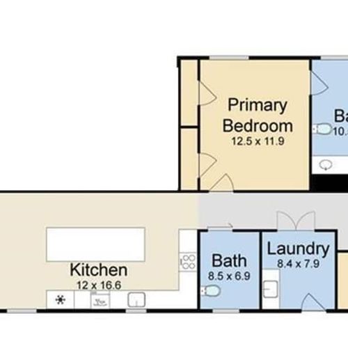 floor plan of our home