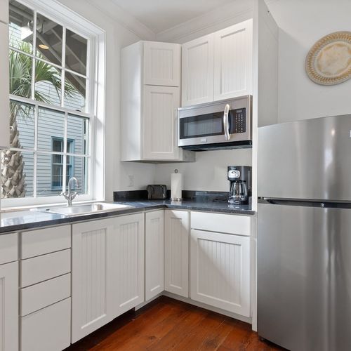 kitchen space fully equipped with everything you will need