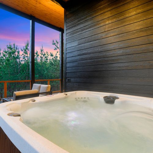 Hot tub!