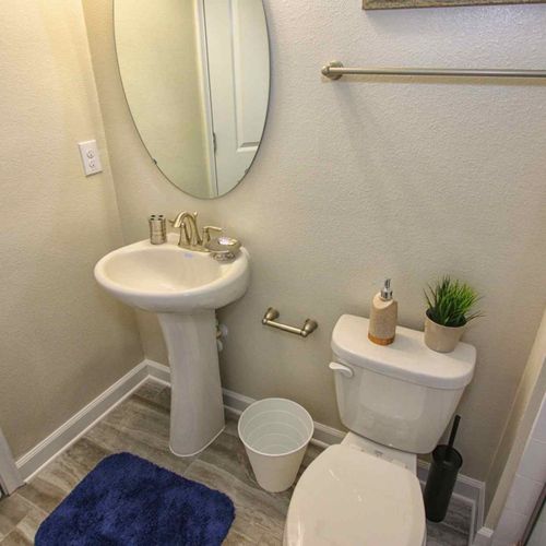 half bathroom