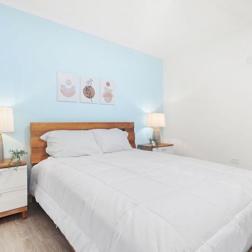 A peaceful sanctuary, perfect for reading or simply relaxing.