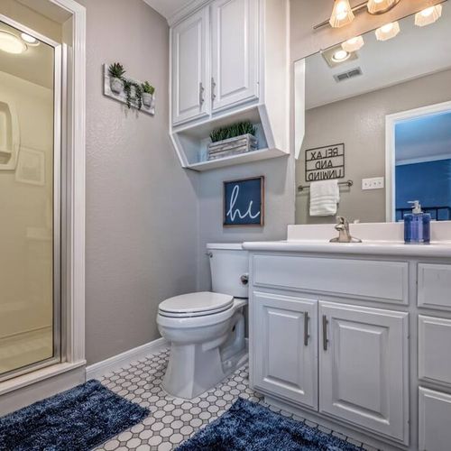 Bathroom 2 attached to Br 2 with shower only