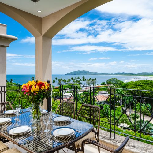 Balcony and magnificent views