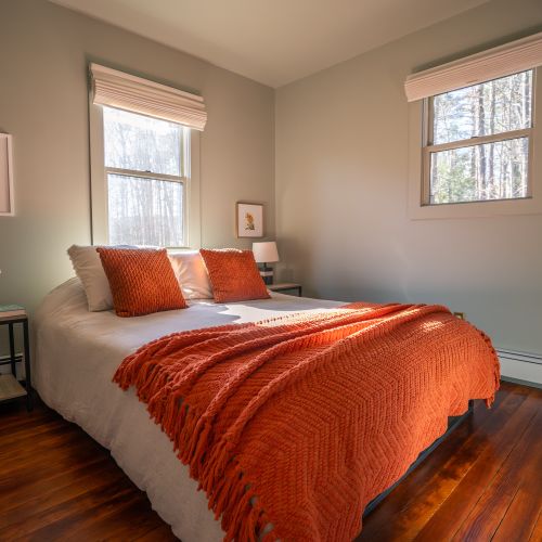 Master bedroom on the main floor