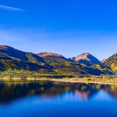 Pristine lake and mountain views just around the corner.