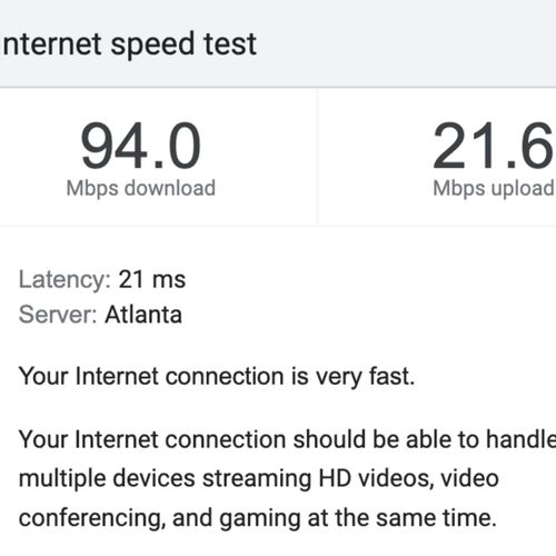 Stay connected and stream your favorite shows with fast wi-fi!