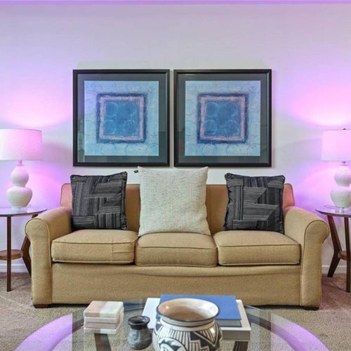 Living room view