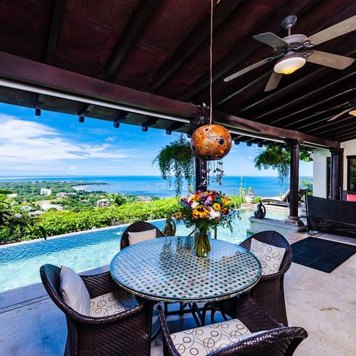 Open terrace with amazing views