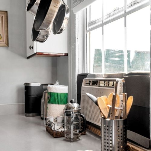 Coffee station stocked & ready to start your day right.
