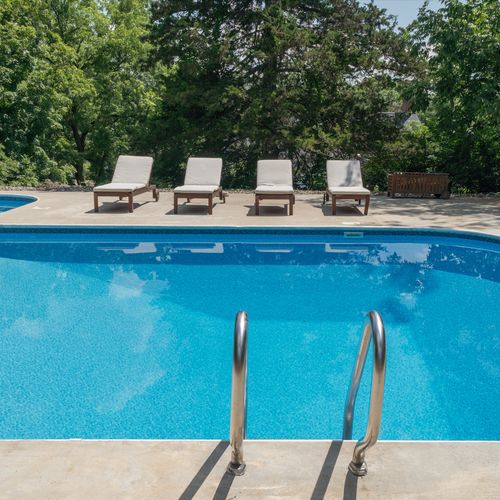 Cool water awaits you on long, summer days.