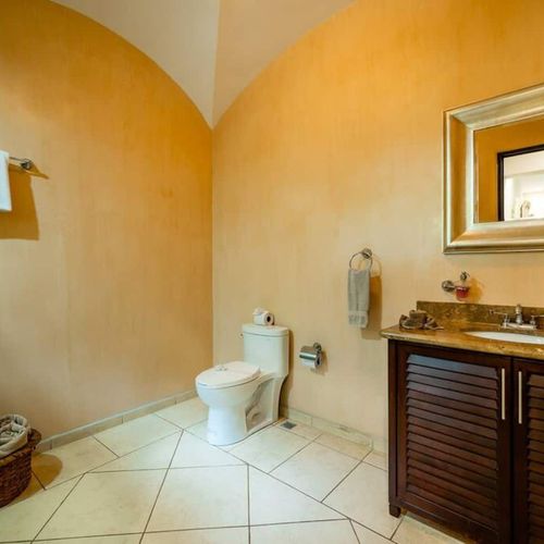 Bathrooms are spacious and clean