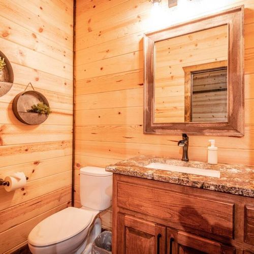 Half bathroom.