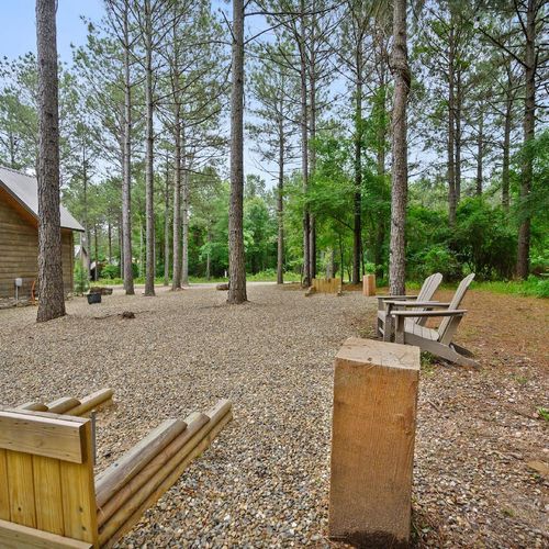 Horseshoes in the back yard!