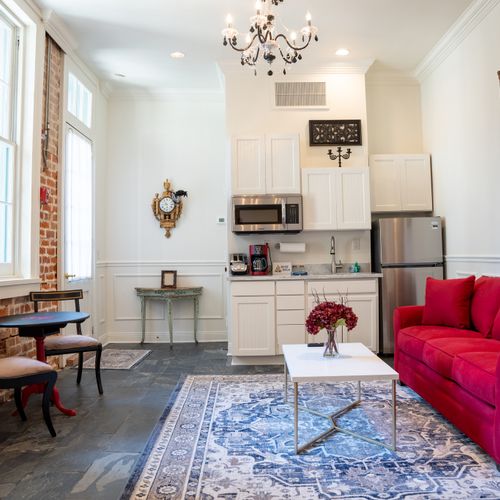 Living Room and Kitchen area