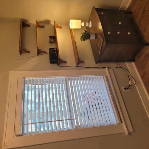 Bedroom #3:  features a futon and dresser.