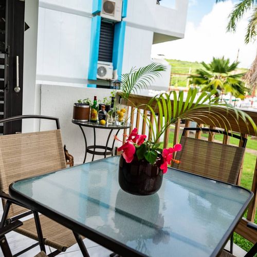 Step out and enjoy the fresh air on your private balcony!