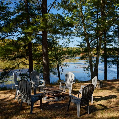 Nothing like sitting around a fire along the shore.